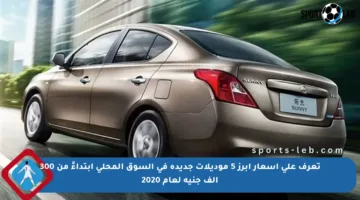 تعرف على أسعار أبرز 5 موديلات جديدة في السوق المحلي ابتداءً من 300 ألف جنيه لعام 2020